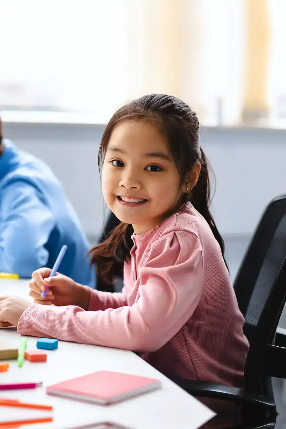 smiling student