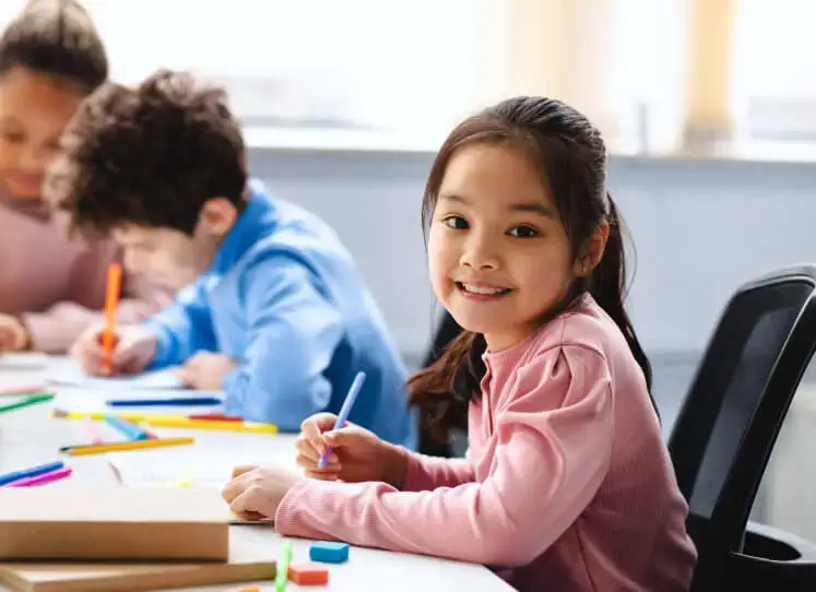 smiling student